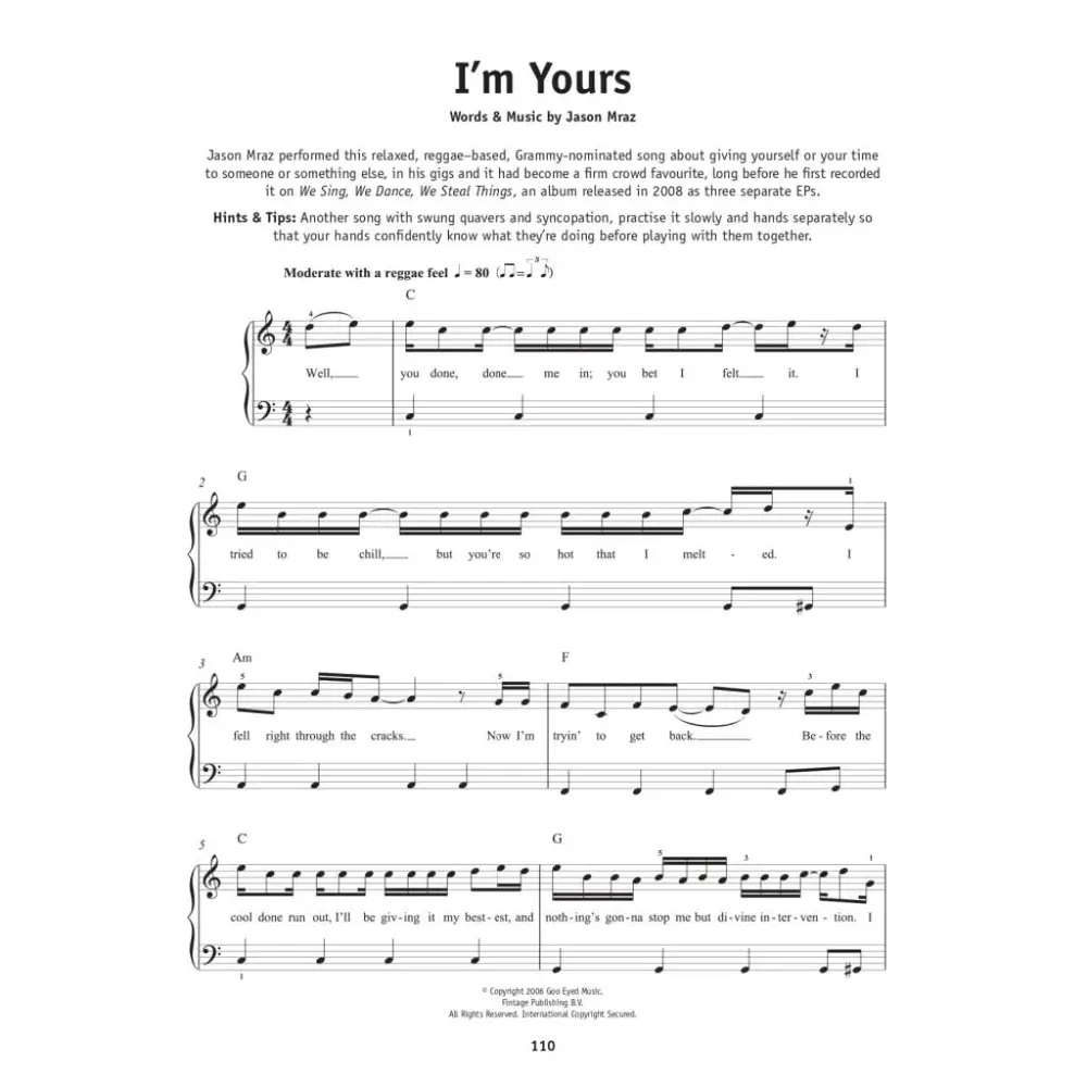Really Easy Piano : 101 Top Hits