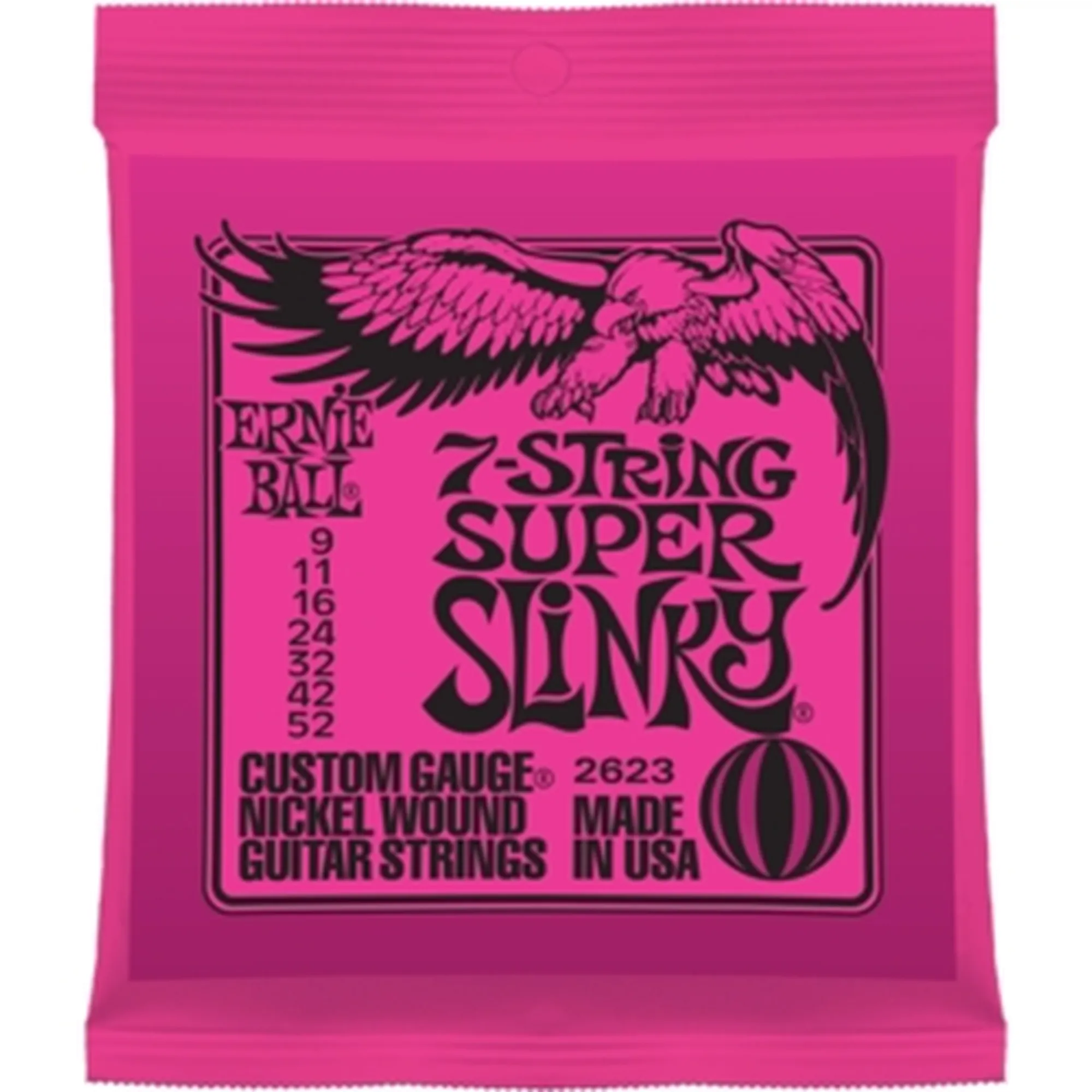 Ernie Ball EB2623 Super Slinky Nickel 7-String