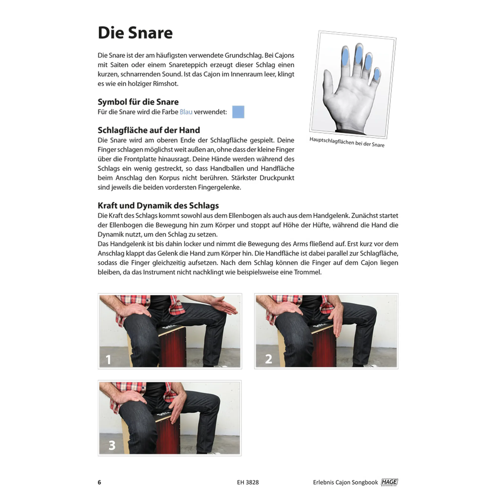 Erlebnis Cajon - Songbook