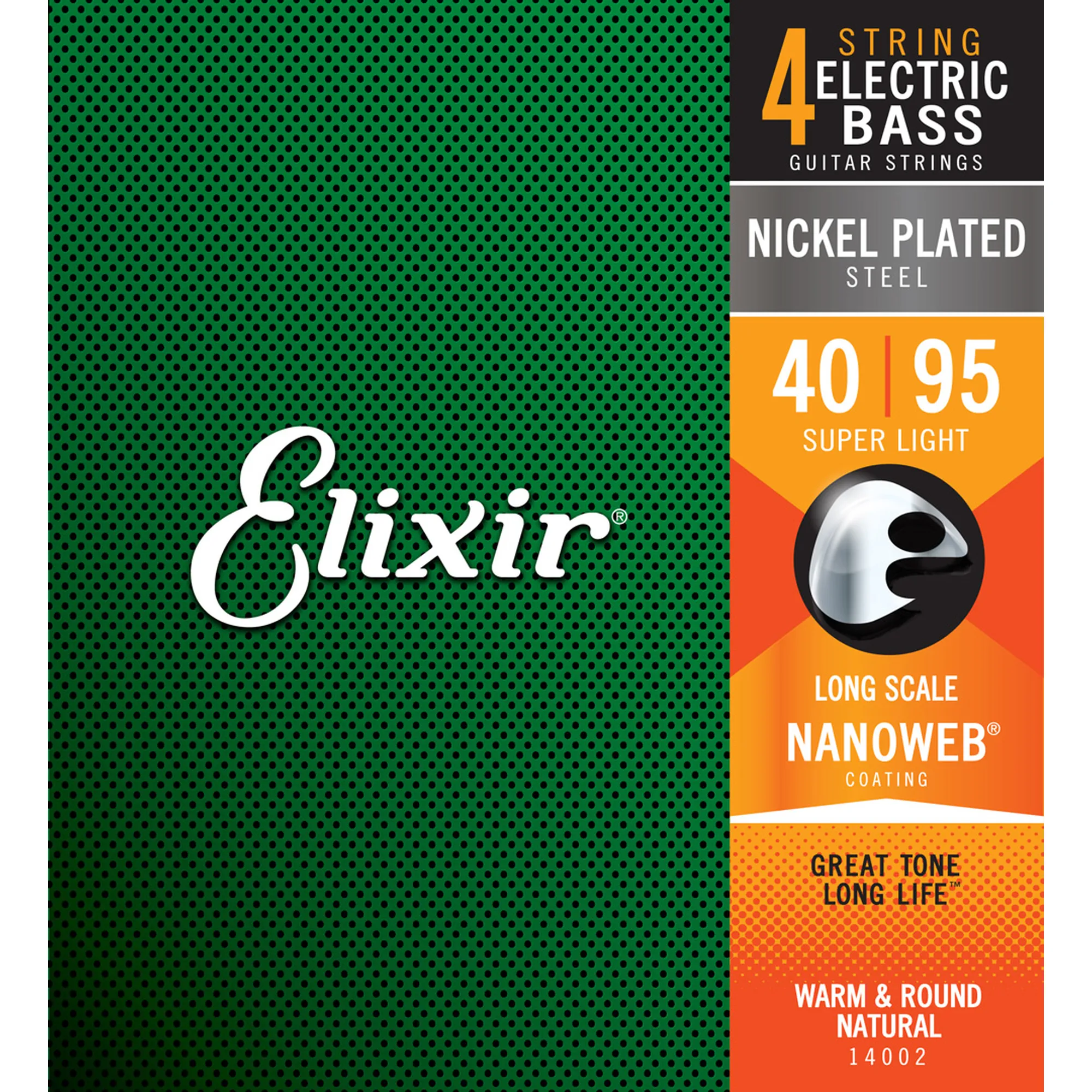 Elixir 14002 Nanoweb Super Light Long Scale